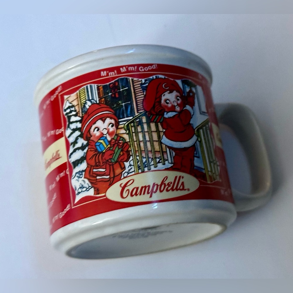 Vintage 2000 Campbell’s Soup Mug – Holiday & Fall Design, Microwave Safe, Cute!